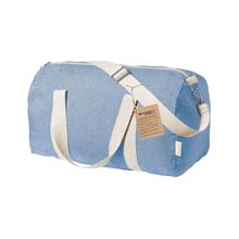 Bolsa con Bandolera de Algodón Reciclado Azul