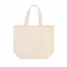 Bolsa de algodón con flecos y cremallera Natu