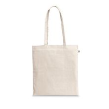 Bolsa algodón con asas largas 140 g/m² Natural Claro