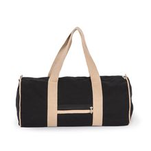 Bolsa cilíndrica materiales sostenibles Black Night / Hemp