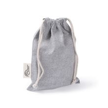 Bolsa de algodón y poliéster 120g Gris