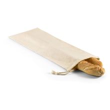 Bolsa de Algodón para Pan Natural Claro