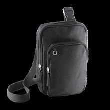 Bolsa bandolera con asa regulable Black
