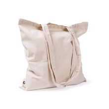 Bolsa tote de algodón orgánico 180g Natural