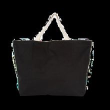 Bolsa shopper clásica extragrande Black / Natural