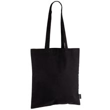 Bolsa de algodón reciclado negro Negro