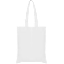 Bolsa non woven termosellada sin fuelle Blanco 36X40Cm
