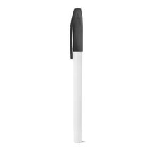 Bolígrafo blanco con tinta azul Negro