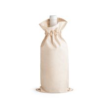 Bolsa para botella de algodón Natural