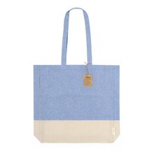Bolsa Algodón Reciclado Bicolor 8Kg Azul