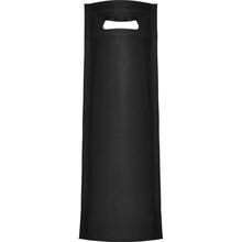 Bolsa non woven para botellas Negro 17X40X10Cm
