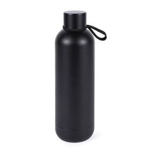 Botella térmica 430ml con vaso integrado Negro