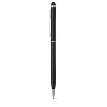 Bolígrafo de Aluminio Táctil Negro