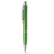 Bolígrafo de aluminio tinta azul Verde Claro
