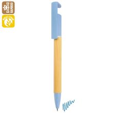 Bolígrafo Eco Bambú/Trigo con Soporte Az
