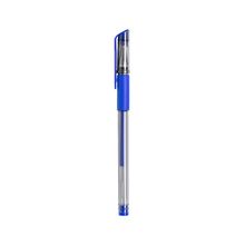 Bolígrafo transparente de tinta gel Azul