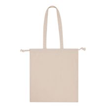 Bolsa algodón 180g con cuerdas Natu