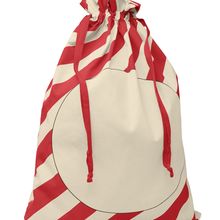Bolsa de algodón 50x70cm con cuerdas Rojo
