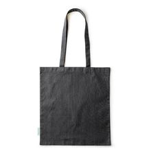 Bolsa algodón con asas reforzadas Negro