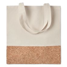 Bolsa de Algodón y Corcho Beig