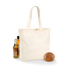 Bolsa de algodón gran capacidad Natural