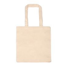 Bolsa de algodón orgánico 220g.con fuelle Crudo