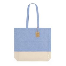 Bolsa Algodón Reciclado Bicolor 8Kg Azul