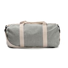 Bolsa con bandolera de algodón reciclado 320 g/m² Negro