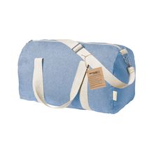 Bolsa con Bandolera de Algodón Reciclado Azul