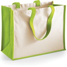 Bolsa clásica de yute Apple Green