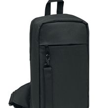 Bolsa Cruzada RPET 600D Negro