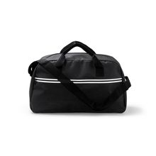 Bolsa de deporte con banda reflectante Negro