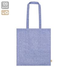 Bolsa Ecológica de Algodón Jaspeada Az