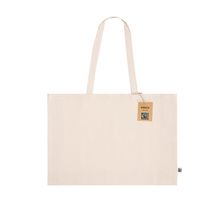 Bolsa con fuelle de algodón Fairtrade 10kg Natu