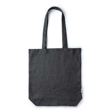 Bolsa con fuelle y asas reforzadas Negro