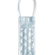 Bolsa nevera PVC para una botella Transparente