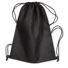 Bolsa non woven cuerdas a juego Negro