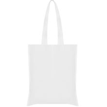 Bolsa non woven termosellada sin fuelle Blanco 36X40Cm