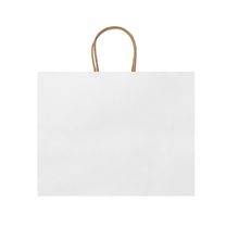 Bolsa de papel con asas reforzadas Blanco