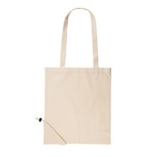 Bolsa plegable con cordón ajustable Crudo