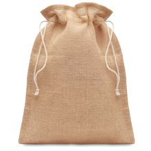 Bolsa Regalo de Yute 14x22cm Beig