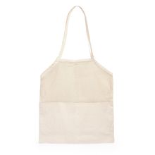 Bolsa de rejilla y algodón natural Crudo