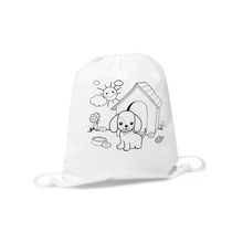 Bolsa saco para colorear Blanco