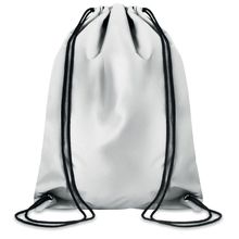 Bolsa saco de cuerdas reflectantes Plata