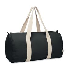 Bolsa sport y viaje de algodón Negro