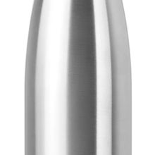 Botella 500ml Aislante Anti Fugas Plata Mate