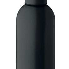 Botella de acero reciclado 500 ml Negro