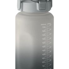 Botella de agua RPET 2000ml Negro