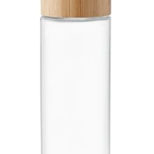 Botella Cristal 500ml Anti Fugas Transparente