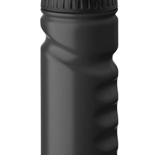 Botella deportiva de plástico duro 500ml Negro